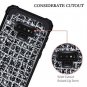 Samsung Galaxy Note 9 Shockproof Case Sparkle Glitter Heavy Duty Slim Fit Black