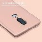 OnePlus 6 Case Smooth Finish Non Slip Anti Scratch Hard Shell Slim Fit Rose Gold
