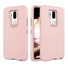 LG G7 Case Full Body Protective TPU Soft Hard Shell Durable Armor Slim Rose Gold