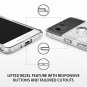 Google Pixel 2 XL Case TPU Form Drop Resistant Diagonal Pattern Durable Clear