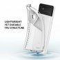 Google Pixel 2 XL Case TPU Form Drop Resistant Diagonal Pattern Durable Clear