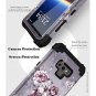 Samsung Galaxy Note 9 Case Shockproof Hard Plastic Silicone Dual Layer Purple