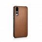 Huawei P20 Pro CaseHuiFlying Slim Vintage Leather Flip Smart Case With Smart Vie