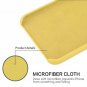 IPhone XS / X Case Slim Silicone Gel Rubber Shockproof Protective Cover Yellow