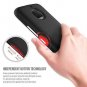 Moto G5S Plus Case Shock Absorption Protective Magnetic Car Mount Black