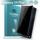 Galaxy S9 Plus Privacy Screen Protector, Klearlook Unique [Privacy Defender] Ant