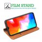 OnePlus 6T Wallet Case Premium PU Leather Card Slots Kickstand Magnetic Closure