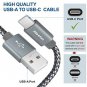 USB Type C Cable 7Pack 3/3/6/6/6/10/10 ft CLEEFUN Fast Charge USB C to A Charger