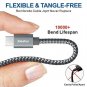 USB Type C Cable 7Pack 3/3/6/6/6/10/10 ft CLEEFUN Fast Charge USB C to A Charger