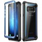 Samsung Galaxy Note 8 Case Rugged Shock Absorbing Built in Protector Black Blue