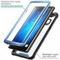 Samsung Galaxy Note 8 Case Rugged Shock Absorbing Built in Protector Black Blue