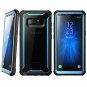 Samsung Galaxy Note 8 Case Rugged Shock Absorbing Built in Protector Black Blue