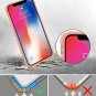 iPhone Xs Wallet Case Detachable Shockproof Leather Card Slots Kickstand Pink