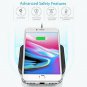 Wireless Charger, Qi Certified Charging Pad Samsung Galaxy S9/S9 Plus/S8/S8 Plus