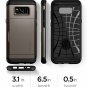 Samsung Galaxy S8 Plus Case Slim Armor with Slim Dual Layer Wallet Design Black