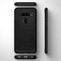 LG V40 ThinQ Case (2018) Tough Armor Designed Shockproof Kickstand Black New