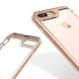 iPhone 8 Plus Case Slim Shockproof Lightweight Durable Safe Cover Clear Gold
