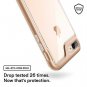 iPhone 8 Plus Case Slim Shockproof Lightweight Durable Safe Cover Clear Gold