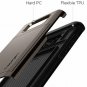 Samsung Galaxy S8 Cace PC Dual Layer Wallet Card Slot Holder Shockproof Gray