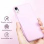 iPhone XR Soft Case Liquid Silicone Cover Perfect Grip Scratch Resistance Pink