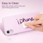 iPhone XR Soft Case Liquid Silicone Cover Perfect Grip Scratch Resistance Pink