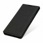 BlackBerry Key2 Case. Leather Book Type Flip Cover for Key2, Folio Case, Black