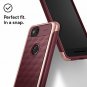 Slim Google Pixel 2 Cover Case Protective Shock Absorbing Dual Layer Burgundy
