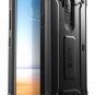 LG G7 Case With Built In Screen Protector Holster Cover Full Body Rugged Black