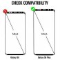 Samsung Galaxy S9 Plus Tempered Glass Screen Protector,[2Pack]9H Hardness,Anti