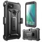 Google Pixel 2 XL Case Rugged Built In Screen Protector Holster Cover Slim Black