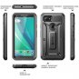 Google Pixel 2 XL Case Rugged Built In Screen Protector Holster Cover Slim Black