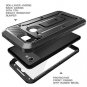 Google Pixel 2 XL Case Rugged Built In Screen Protector Holster Cover Slim Black