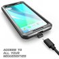 Google Pixel 2 XL Case Rugged Built In Screen Protector Holster Cover Slim Black