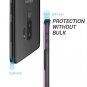 Samsung Galaxy S9 Plus Case Built In Screen Protector Shockproof Purple Black
