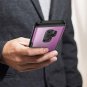 Samsung Galaxy S9 Plus Case Built In Screen Protector Shockproof Purple Black