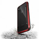 iPhone XS / X Case Drop Tested Aluminum TPU Polycarbonate Durable Protective Red