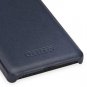 BlackBerry KEY2 Case Leather Snap Cover Precise Cuttings Durable Slim Fit Blue