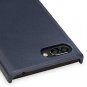 BlackBerry KEY2 Case Leather Snap Cover Precise Cuttings Durable Slim Fit Blue