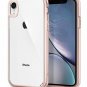 iPhone XR Case TPU Bumper Ultra Hybrid Designed PC Back Shockproof Rose Crystal