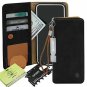 LG V40 ThinQ, V40 Case [Free 9 Gifts] Wallet Flip Diary Cover with Slim Black