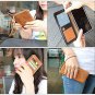 LG V40 ThinQ, V40 Case [Free 9 Gifts] Wallet Flip Diary Cover with Slim Black