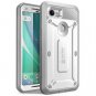 Google Pixel 2 XL Case Full Body Rugged Built In Screen Protector TPU White