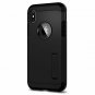 iPhone XS Armor Case TPU Shockproof Heavy Duty Dyal Layer Kickstand Matte Black