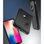 iPhone XS Armor Case TPU Shockproof Heavy Duty Dyal Layer Kickstand Matte Black