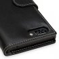 BlackBerry KEY2 Wallet Case Premium Leather Hard Shell Anti Drop Durable Black