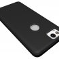 Google Pixel 2 Flexible TPU Case Full Matte Slim-Fit Thin Lightweight Black