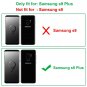 Samsung Galaxy S9 Plus Wallet Case Genuine Leather Slim Fit Magnetic Flip Brown