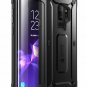 Samsung Galaxy S9 Plus Rugged Case Built In Screen Protector Shockproof Black