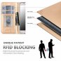 iPhone 8 Plus Wallet Case Credit Card Protector Kickstand Shockproof Slim White