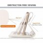 iPhone 8 Plus Wallet Case Credit Card Protector Kickstand Shockproof Slim White